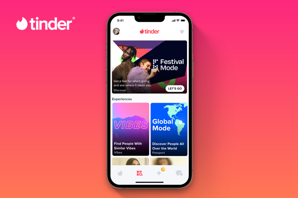 Exploring the Festival Mode on Tinder: Making Connections at Events