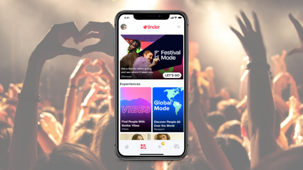 Making Connections at Festivals: A Guide to Tinders Festival Mode