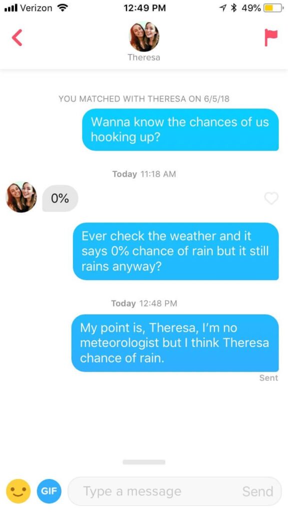 Best One Liners For Tinder