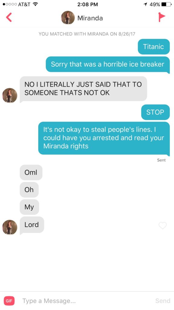 Best One Liners For Tinder