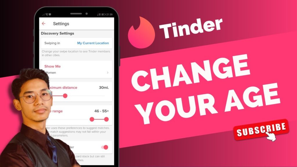 Can You Change Your Age On Tinder