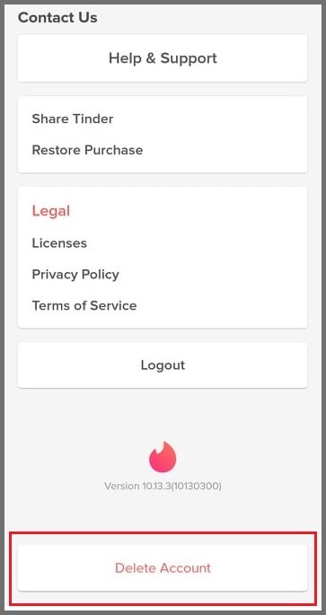 How Can I Delete My Tinder Account?