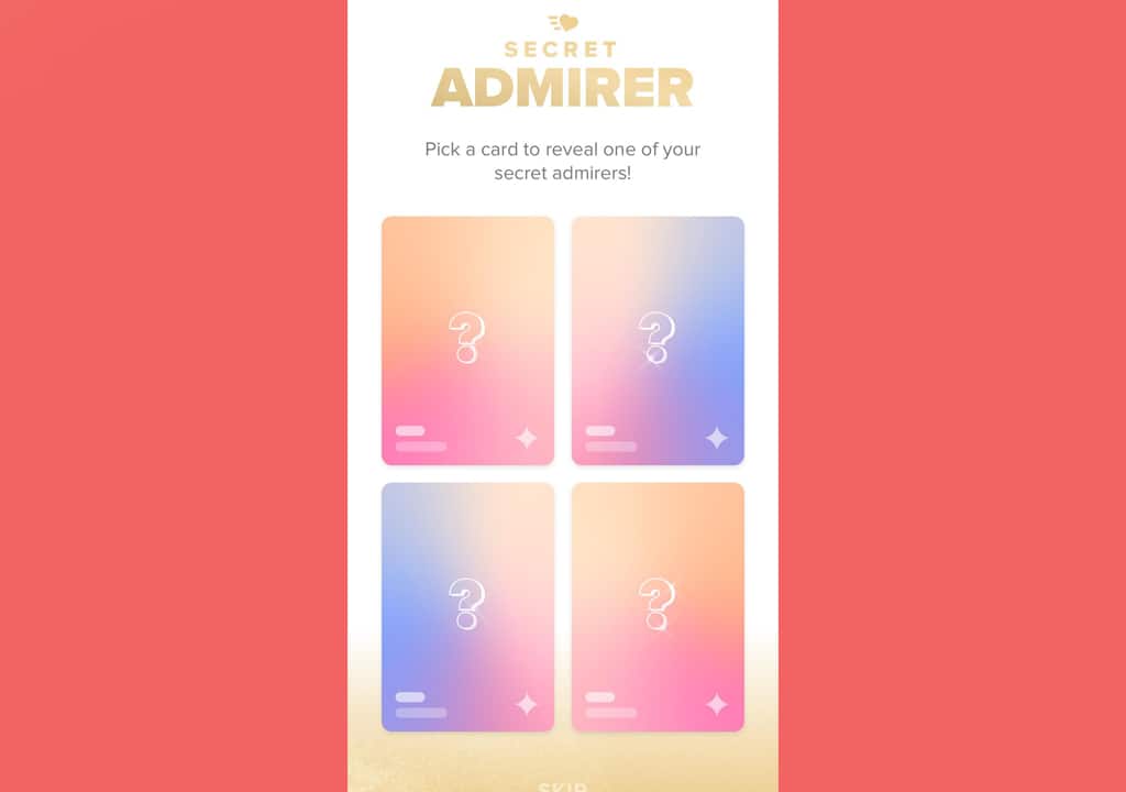 How To Get Secret Admirer Tinder