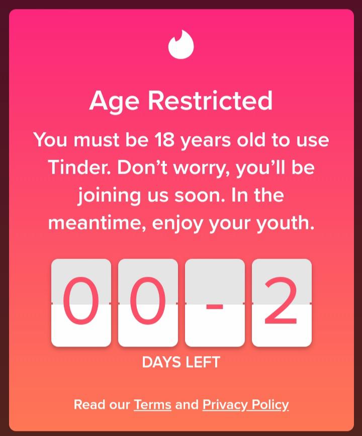 Is There An Age Requirement To Use Tinder?