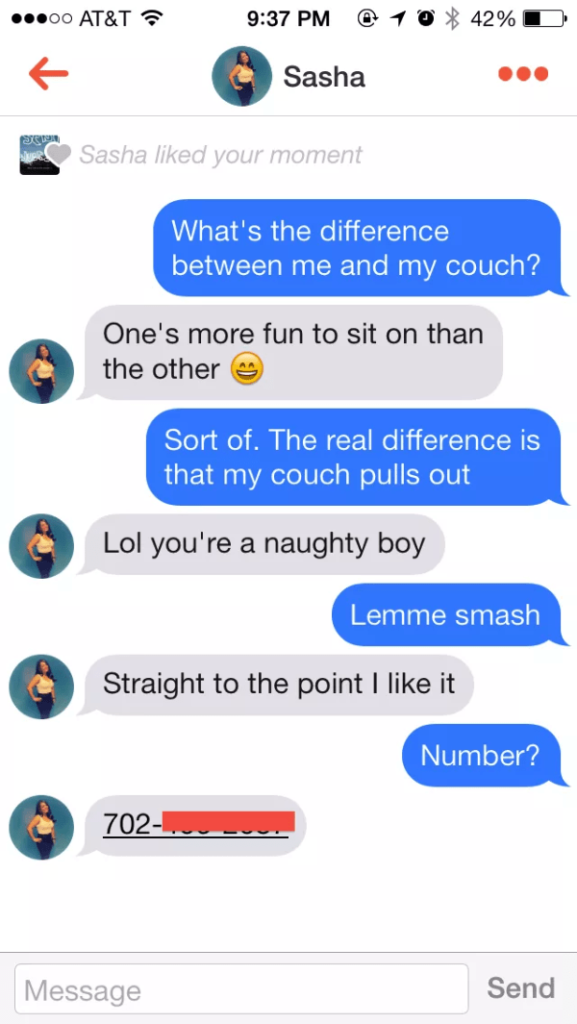 Flirty Tinder Pick Up Lines