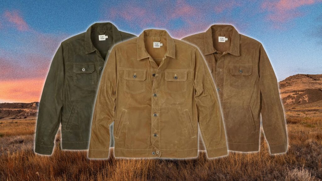 Get Ready for Fall with the Waxed Trucker Jacket Sale