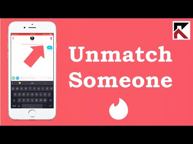 How To Delete A Match On Tinder